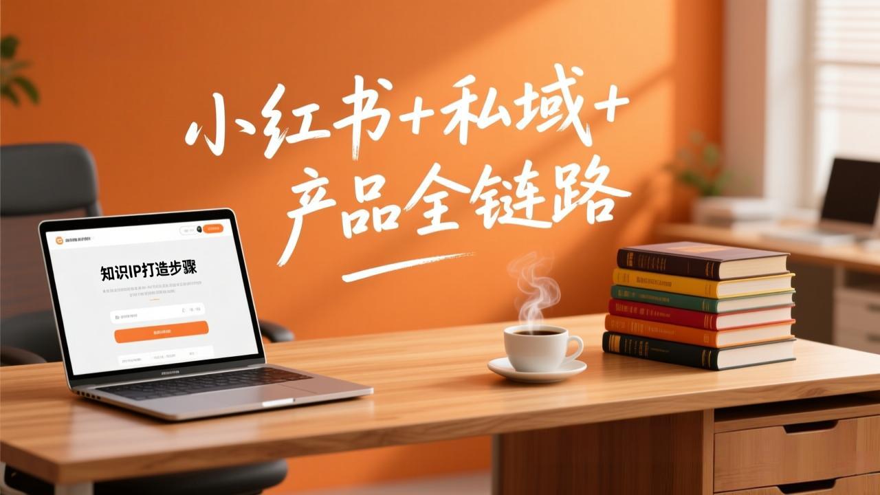 个人IP系统变现课2026，小红书+私域+产品全链路，手把手教你打造年入百万的知识IP-小目标云网创