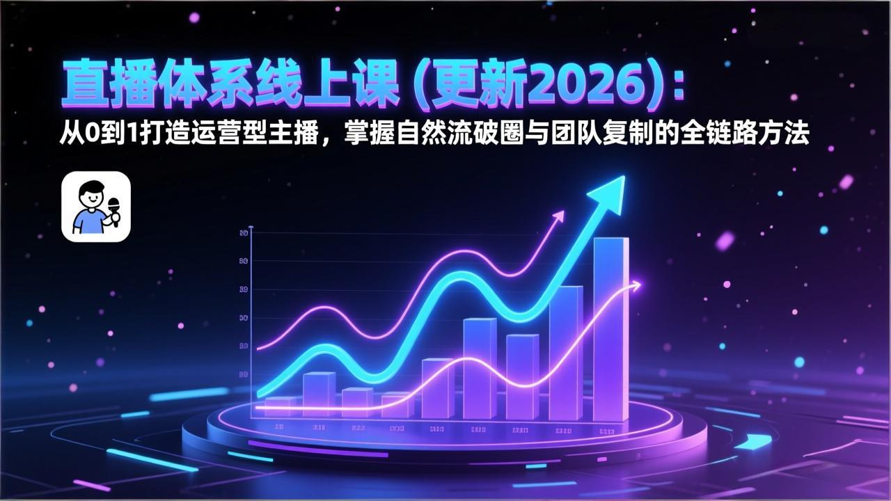 直播体系线上课(更新2026-小目标云网创