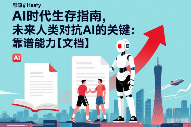 AI时代生存指南,未来人类对抗AI的关键:靠谱能力【文档】-小目标云网创