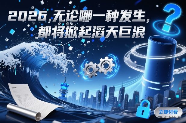 付费文章:2026,无论哪一种发生,都将掀起滔天巨浪-小目标云网创