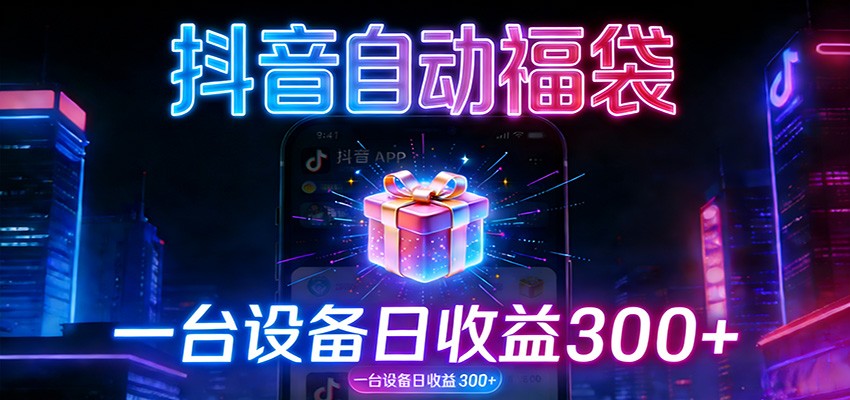 全自动抢福袋神器：24小时不停歇，日产出500＋-小目标云网创